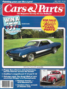 CARS & PARTS 1991 MAY - '70 FORD TORINO GT CONV, '36 STUDEBAKER DICTATOR COUPE